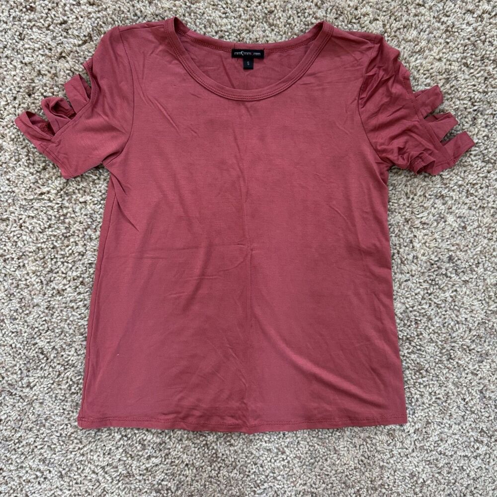 NWT mm mm mm women size small shirt top t-shirt tee junior